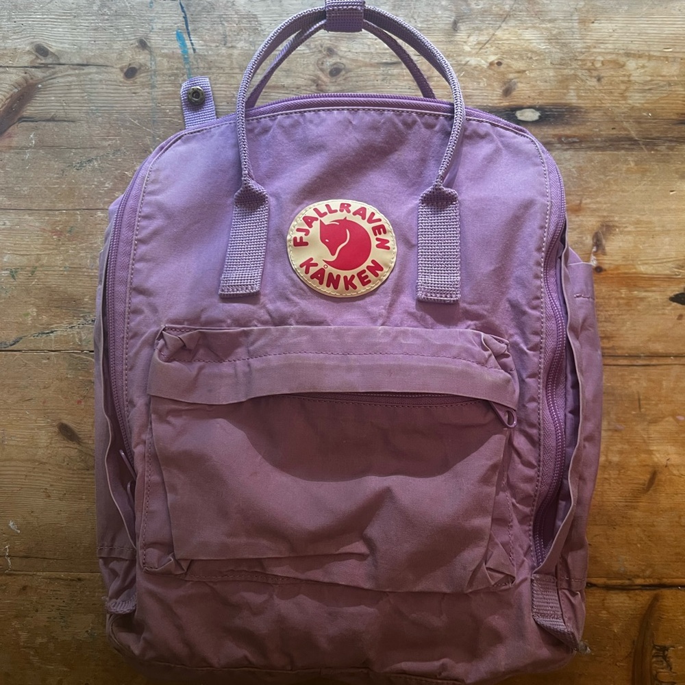 Fjallraven Kanken Purple Backpack